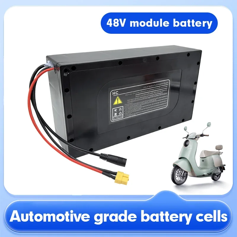 2026 جديد 48V10Ah 20Ah 30Ah 18650 بطارية ليثيوم حزمة سعة كبيرة مناسبة ل 48 فولت 250-1000 واط المدمج في BMS + 54.6V2A شاحن
