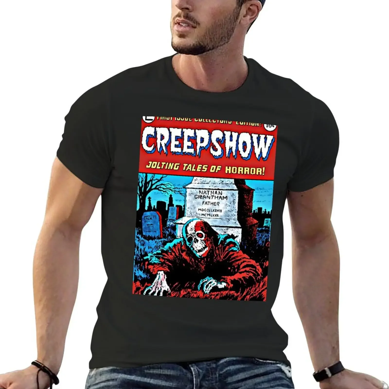 Creepshow Grave T-Shirt shirts graphic tees rapper graphic tees shirts graphic compression shirt men