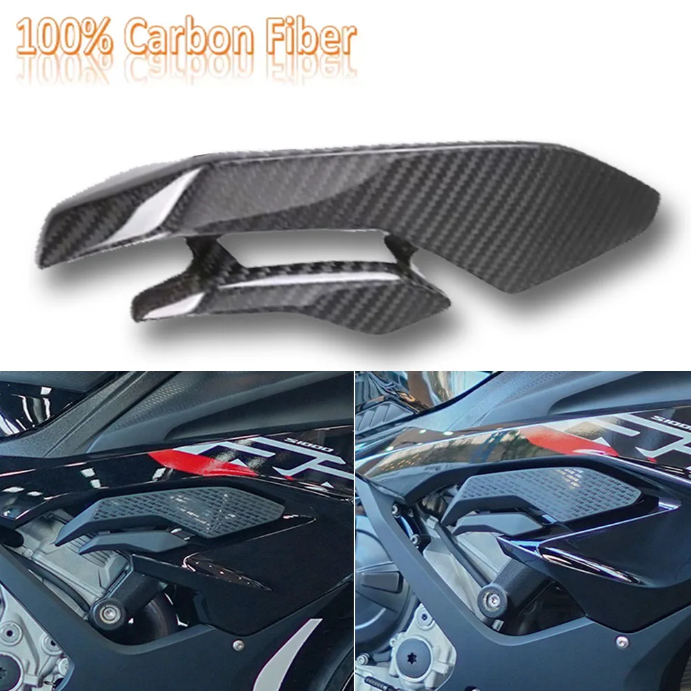 

100% 3 k carbon fiber motorcycle fairing side panel cover , suitable for BMW S1000RR M1000RR. 2023-2024