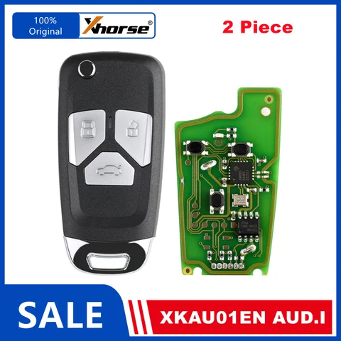 Комплект из 2-х проводных пультов XHORSE XKAU01EN AUD.I Style XK Series VVDI, английская версия