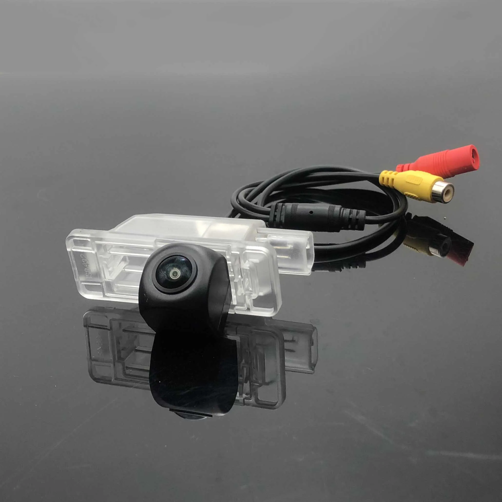 VKAUTO Fish Eye Rear View Camera For Nissan Almera L02D New Versa 2019~2023 CCD HD Night Vision Reversing Backup Parking Camera