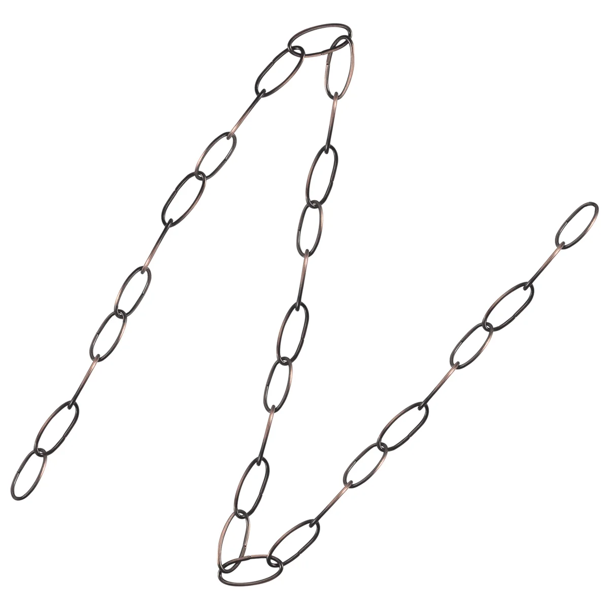 

AD30-1M Heavy Duty Chain For Vintage Chandelier Hanging Lamp,Red bronze