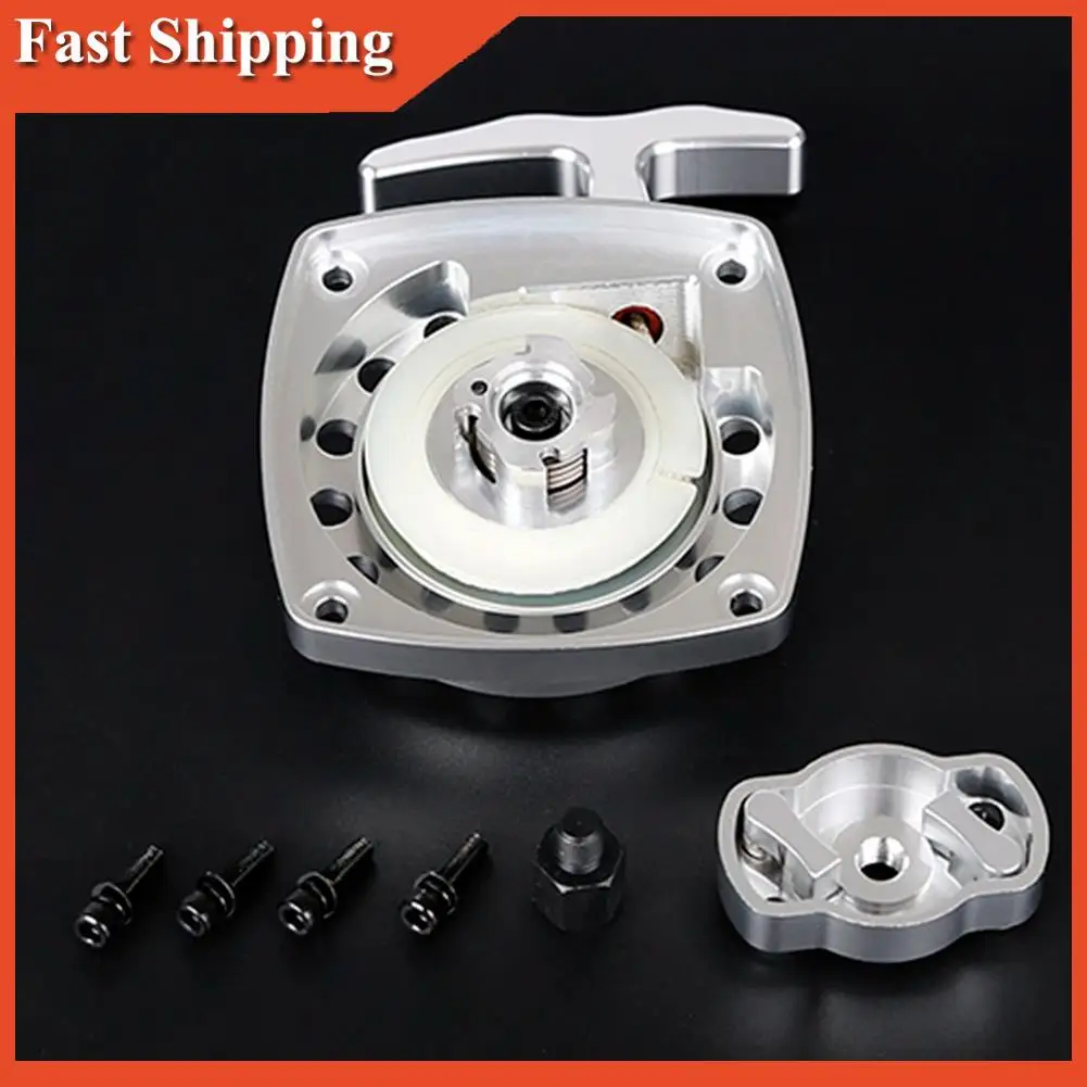 Efficient Easy To Start Pull Starter For 45CC 71CC 4 Bolts Engines For 1/5 HPI ROFUN BAHA ROVAN KM BAJA 5B 5T 5SC Rc Car Parts