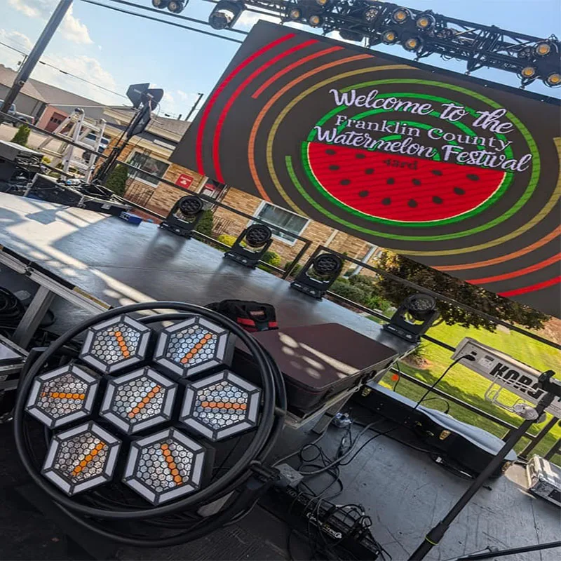 Indoor/Outdoor P2.976 P3.91 Rental LED Video Screen Seamless Splicing Stage Background & Football Field 500*1000 Wall Display - view 3