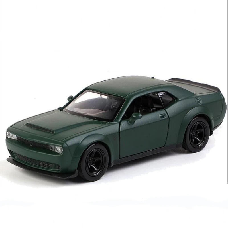 

1:36 Dodge Challenger Alloy Car New Sports Car Alloy Car Model Pull Back Toy Car Gifts For Boys Children Toy Car A141