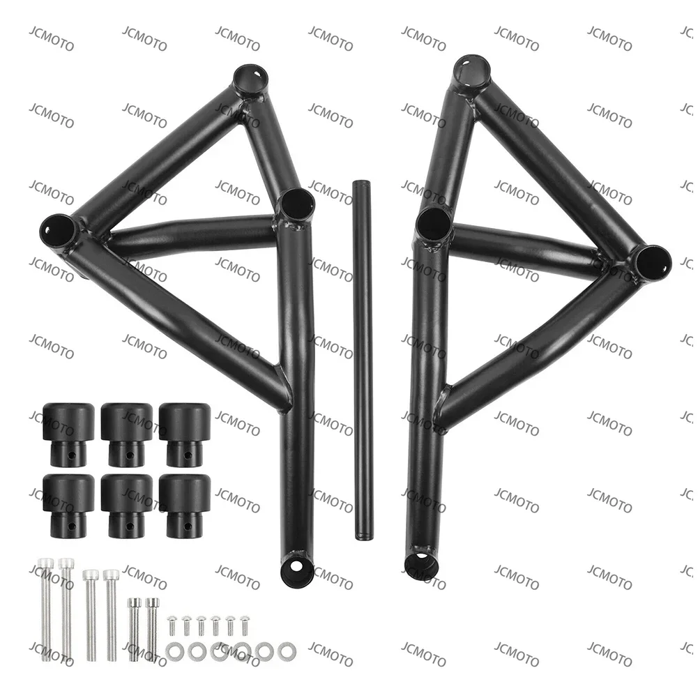 

For Yamaha Tracer MT-09 FZ-09 2014 2015 2016 Black 2Pcs Left+Right Motorcycle Stunt Cage Engine Guard Crash Bar Protector