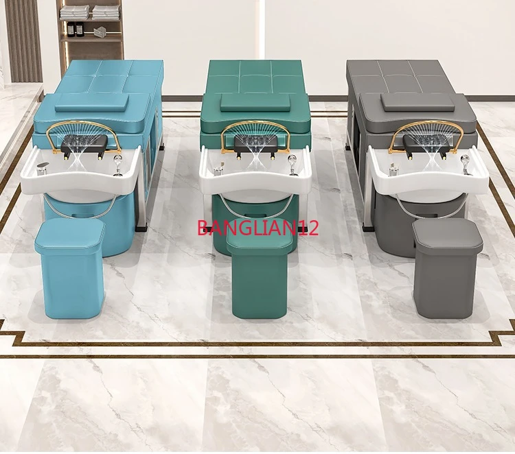 

Шампунь-кровать для парикмахерской, многофункциональная тайская фумигационная кровать для лечения головы, косметическая кровать, постоянная температура, циркуляция воды