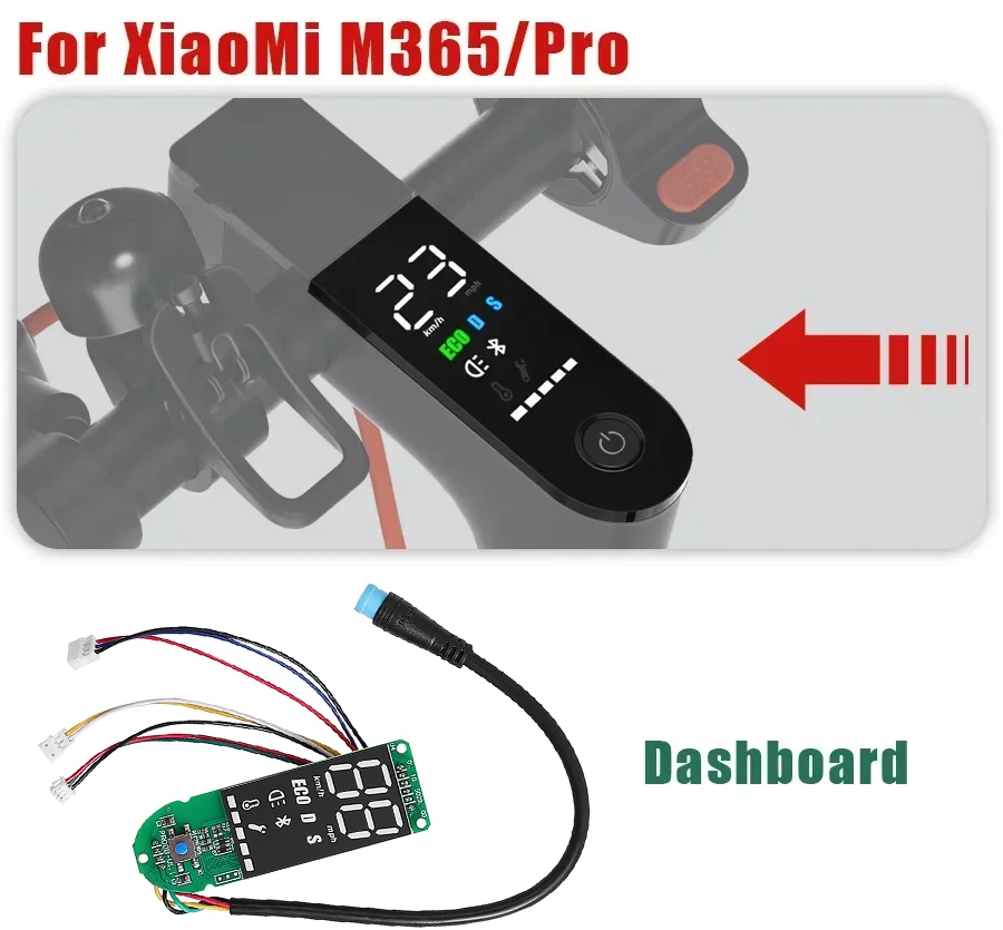 Kickscooter Circuit Board BT Display Screen Case Repair Parts Electric Scooter Dashboard Protection Cover for Xiaomi M365 Pro view 2