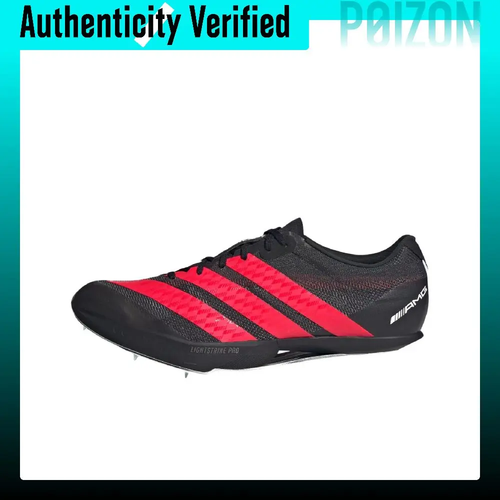Adidas x AMG ADIZERO PRIME SP 4 Breathable Low top Running Shoes Unisex Black Red KH8838