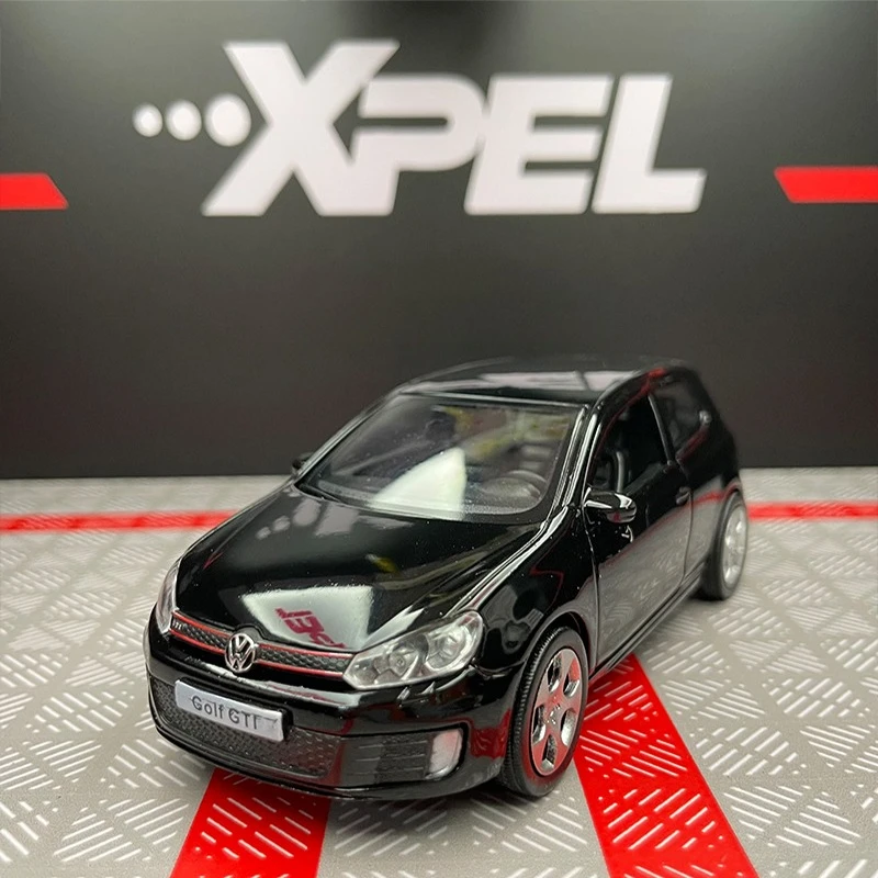 

1:36 Golf 6 GTI Alloy Sports Car Model Diecast Metal Car Vehicles Model Simulation Miniature Scale Kids Toys Gift