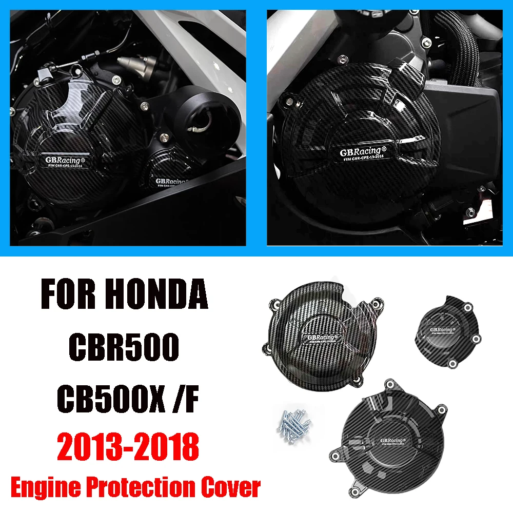 

FOR HONDA CBR500 CB500F CB500X 2013 2014 2015 2016 2017 2018 Engine Protective Cover CBR 500 & CB 500F CB500 X 2013-2018