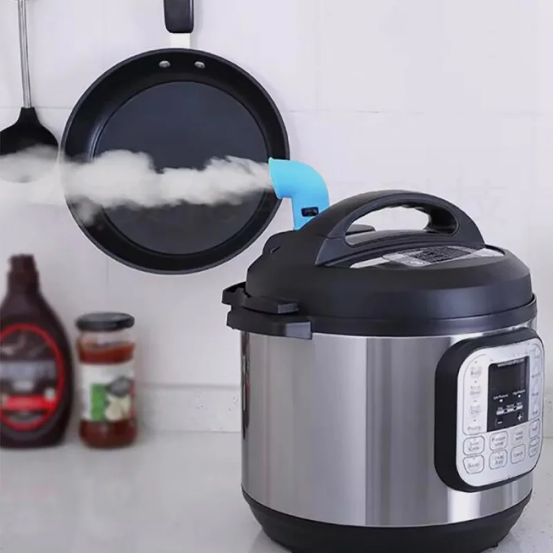 1pc Pressure Cooker Silicone Exhaust Pipe Pressure Cooker Silicone Steam Release Valve Pressure Cooker Exhaust Valve Diverte view 2