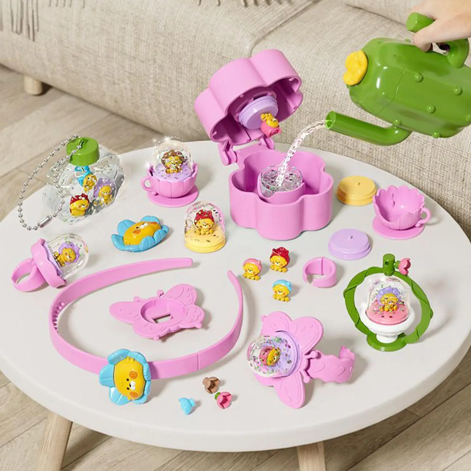 Mädchen Schmuck Machen Kit Ring Spielzeug Set Handgemachte Ring Armband Haarband Halskette Handwerk Für Mädchen Kinder Kinder Aktivität Kreative