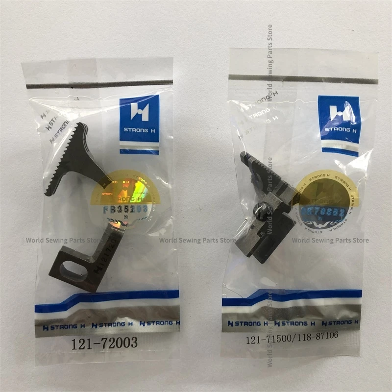 121-72003 121-71500/118-87106 Strong H Feed Dog Tooth for Juki Mo-6700 MO-6714 6700 6714 Four Thread Industrial Sewing Machine