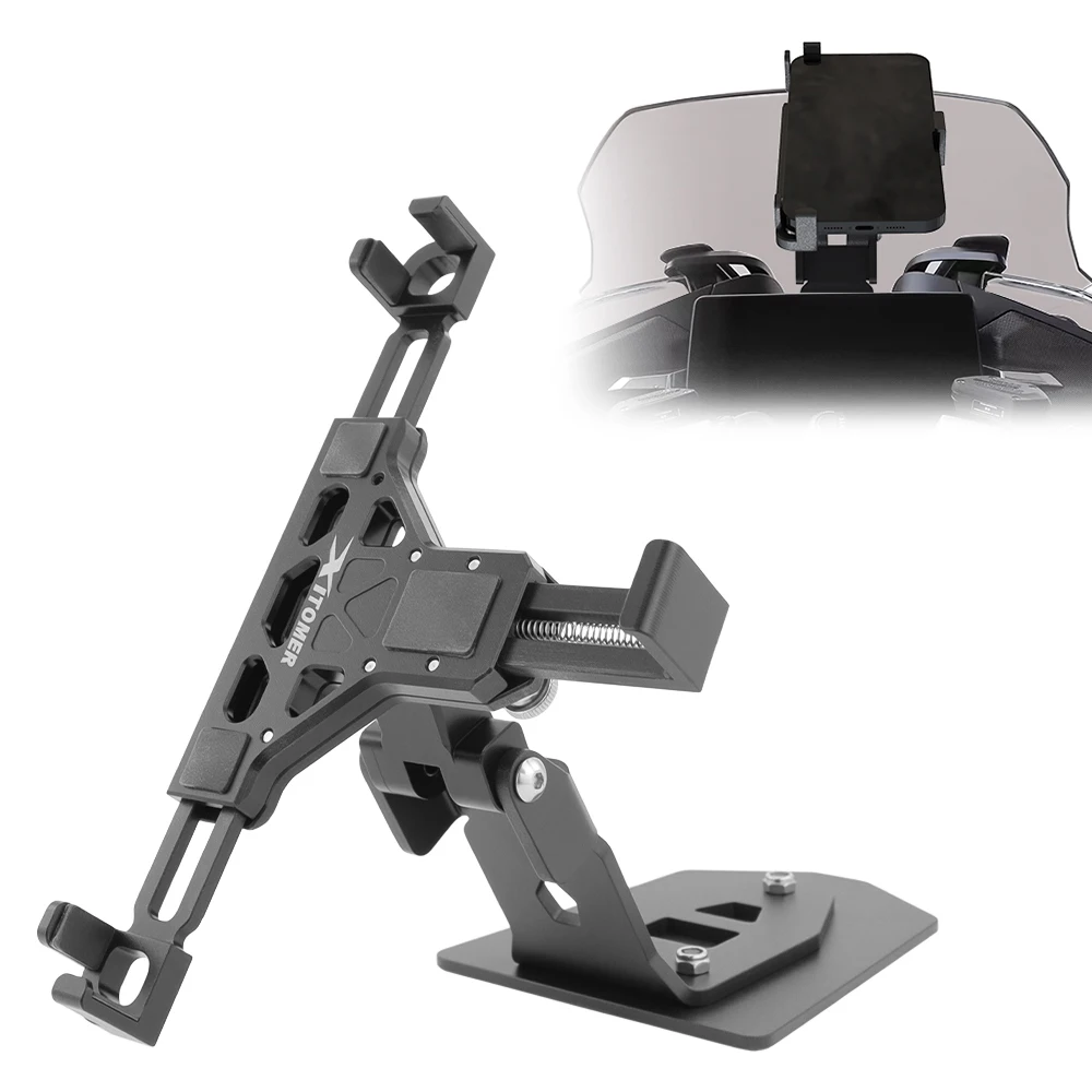 Motorcycle GPS Mount Phone Holder GPS Navigation Plate Mounting Bracket For BMW R 1250 RT R1250RT 2020 2021 2022 2023 2024 2025