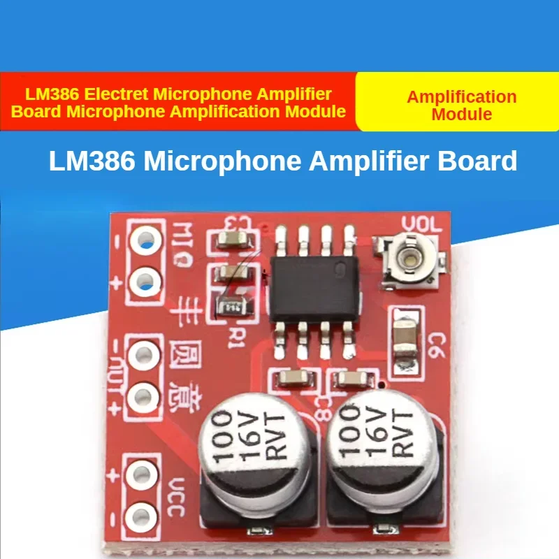 LM386 Electret Micr…