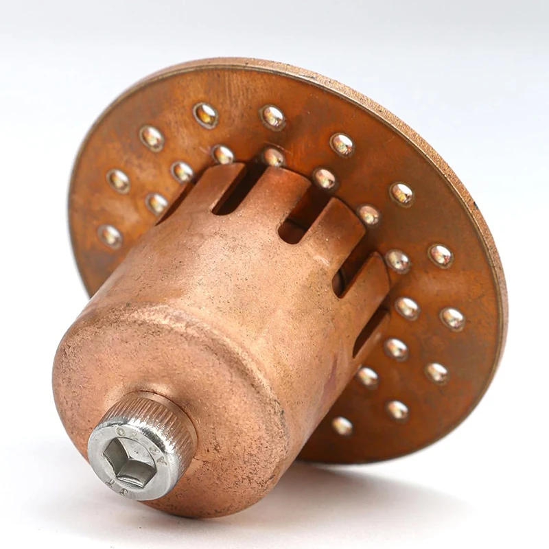 AT02-2 Inch (Od54mm) Copper Bubble Plate For 2 Inch Reflux Column Distillation, Home Glass Column Still Distillation Set