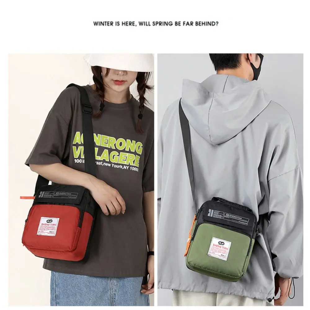 6 Colors Men Chest Bag Storage Bag Waterproof Oxford Cloth Waist Bag Multifunctional Large Capacity Crossbody Bags Unisex