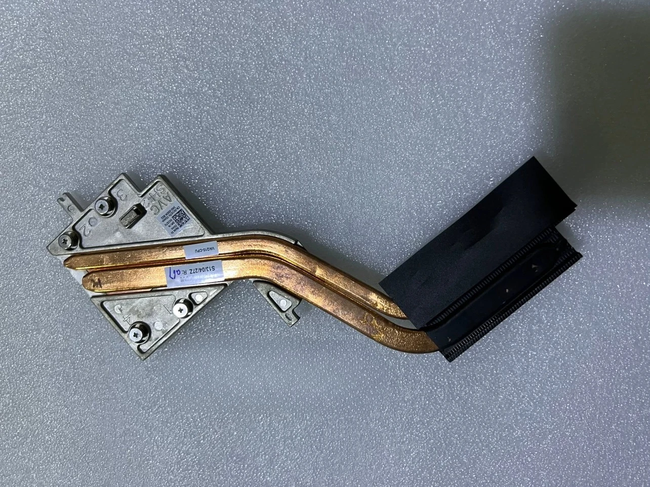 For Dell M4800 Original CPU Graphics Card Radiator 0V1K7V AT0W10010VL