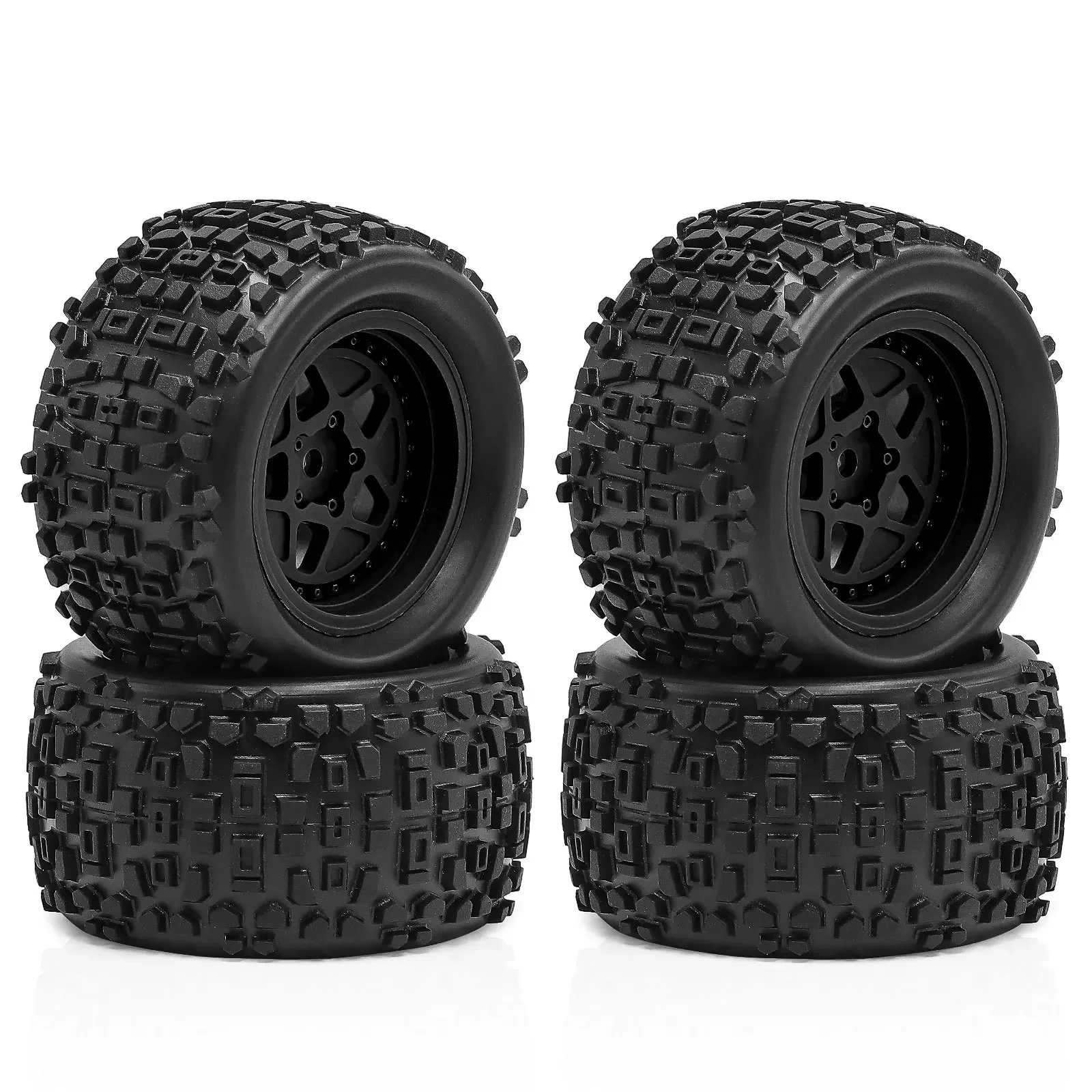 

1 Set 72.5 Mm 1/8 1/10 Short Course Truck Tire Tyre for 1/18 ARRMA TYPHON GRANITE GROM
