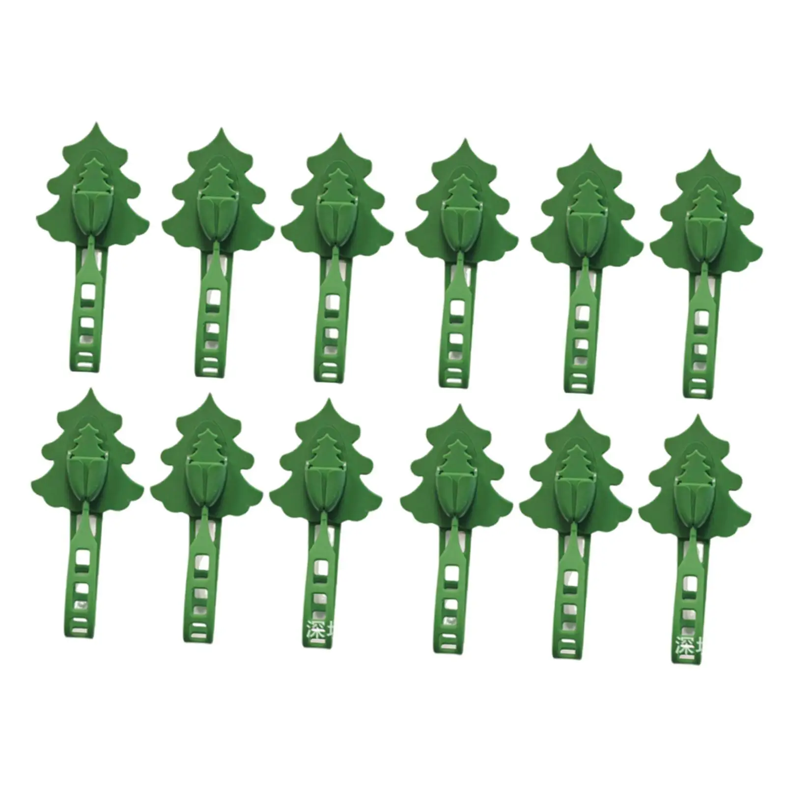 12x Christmas Garland Hangers Bendable Sticker Hooks Multifunctional Sturdy