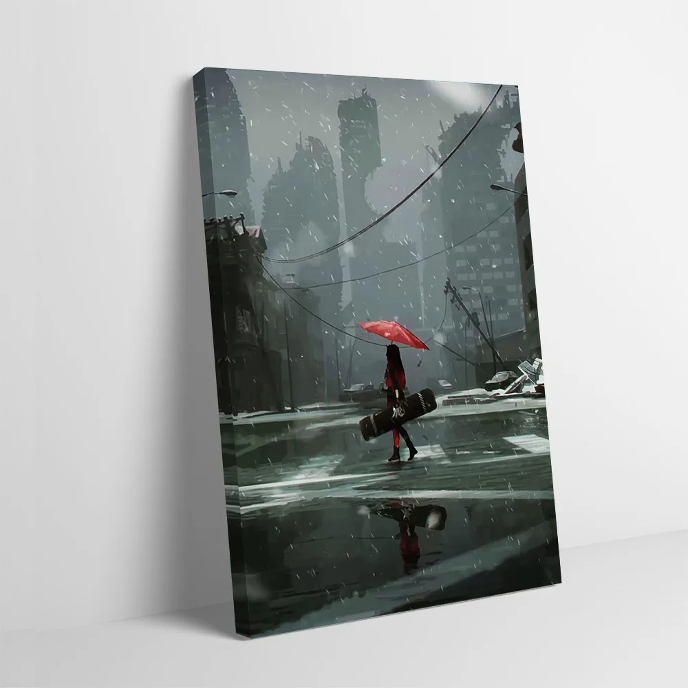 Punishing Gray Raven Game Printing Poster Customizable Pictures Wall Art Canvas Painting for Decoration Living Room Home Decor