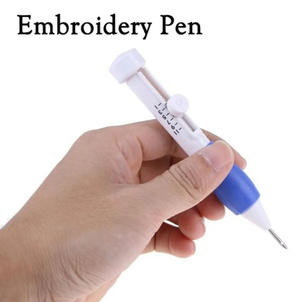 Punch Set Tool Magic Accessories Embroidery #R5 Crafts Pen DIY Needle Interchangeable Sewing