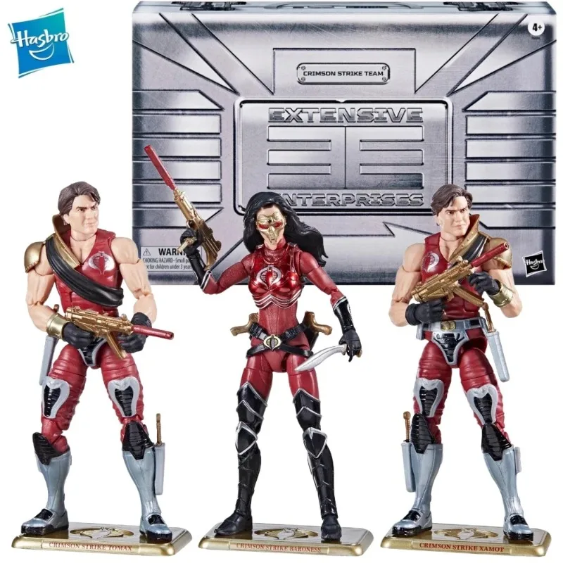

Новый оригинальный G.I. Joe GI Joe Classified Series 6 дюймов 082 Crimson Strike Team Baroness Tomax Xamot Фигурка Модель игрушки