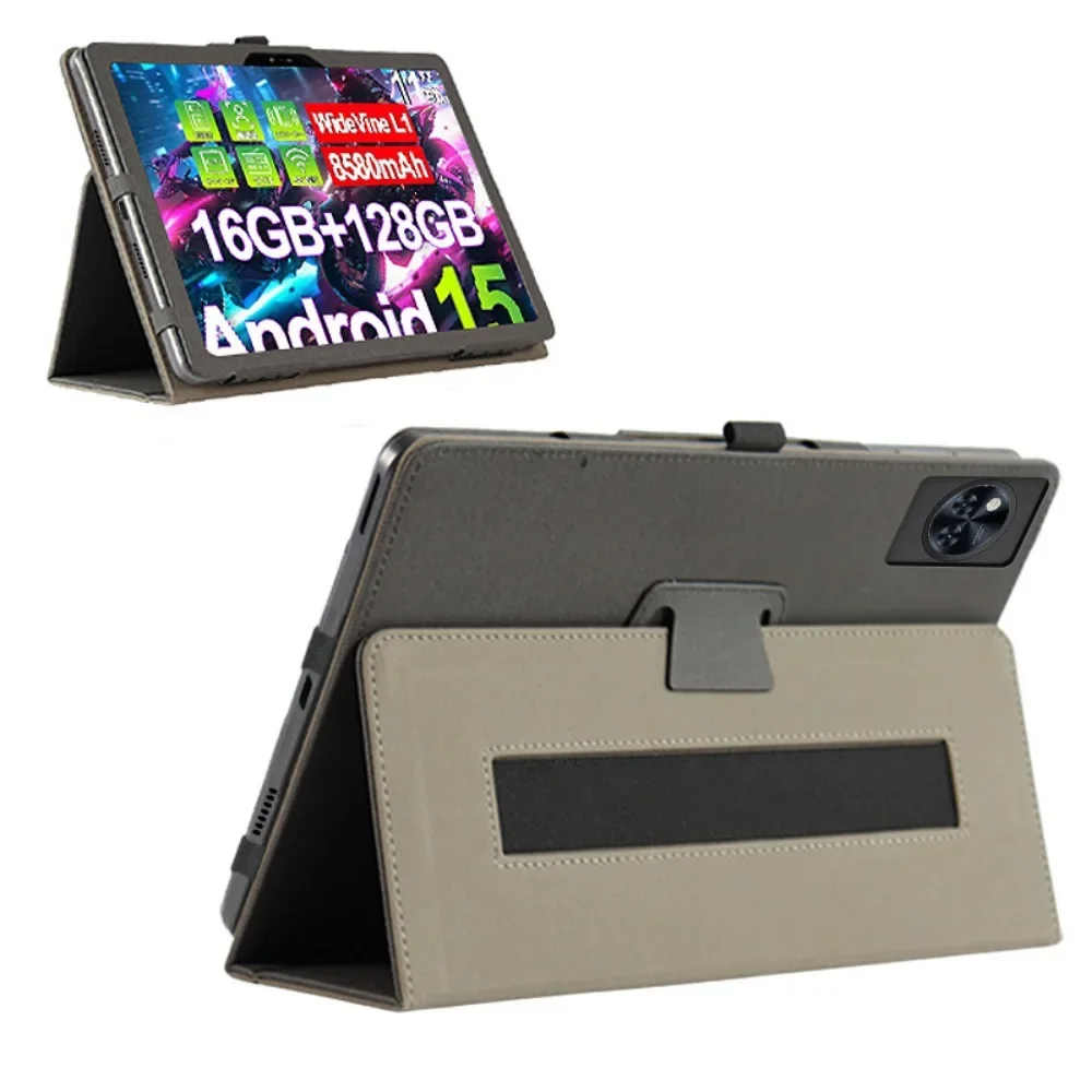 Case for DOOGEE U11 Tablet Cases Foldable Stand PU Leather Sleeve Protective Cover Shockproof Shell