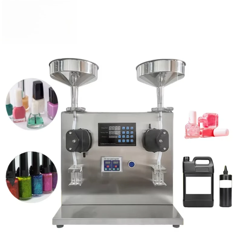 Nail Polish Bottling Machine Filling Machine Liquid Nail Varnish Gel Polish Remover Oil Nail Enamel Polish Vial Filling