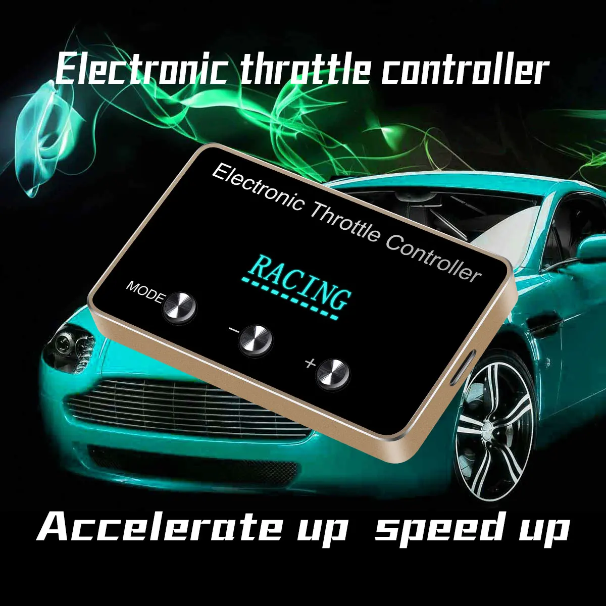 LCD Electronic Throttle Controller Sprint Booster Fuel Pedal Commander Chip Tuning 10 Drive Modes Racing for Honda Accord 2013+