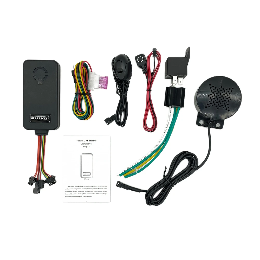 Mini GPS Car Tracker GPS Locator Cut Off Fuel GPS+LBS+AGPS Tracker for Car 12-36V Realtime Tracking CY21C