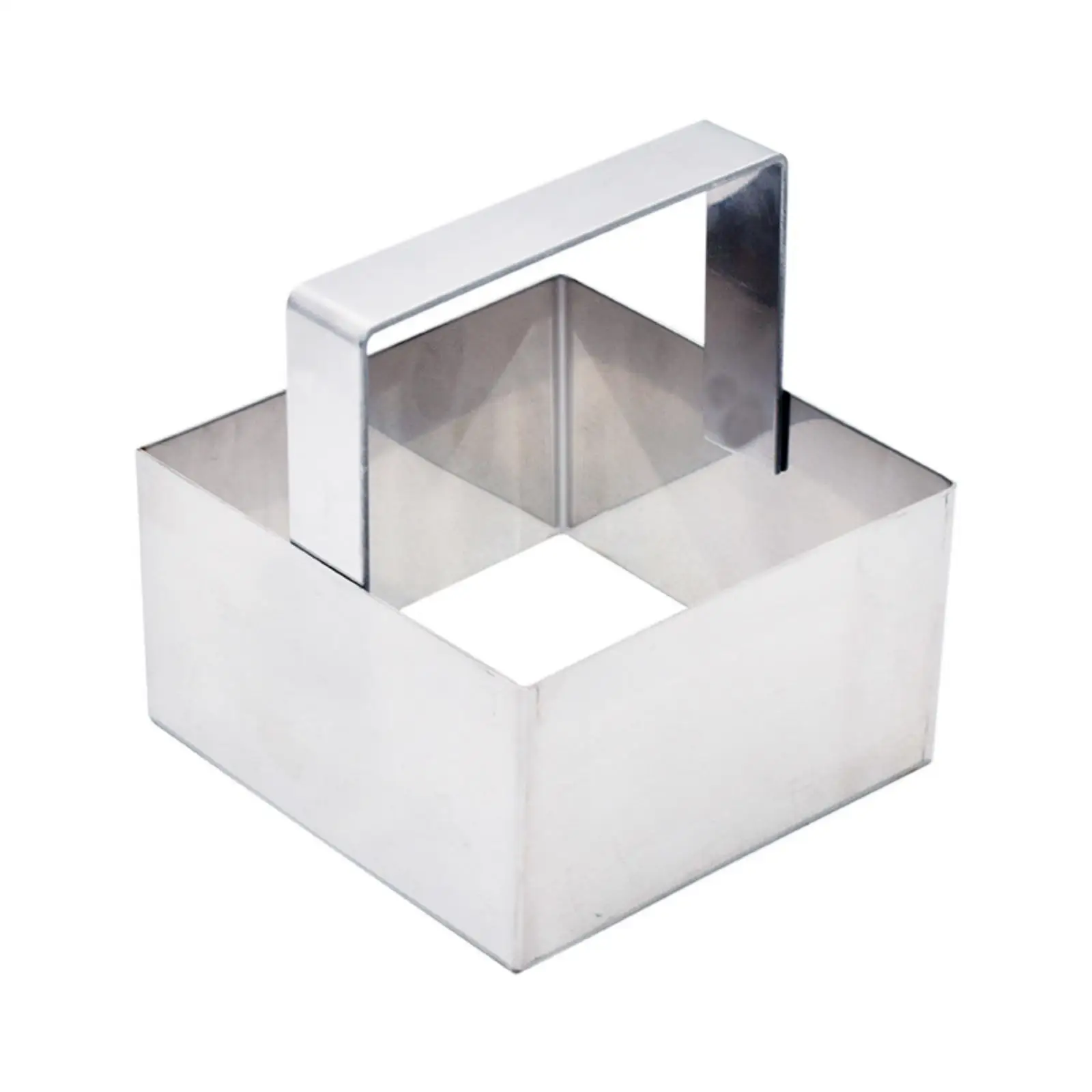 Stainless Steel Comb Press Cutter Tool Easy to Use Square Honeycomb Cutter with Handle for Beekeepers