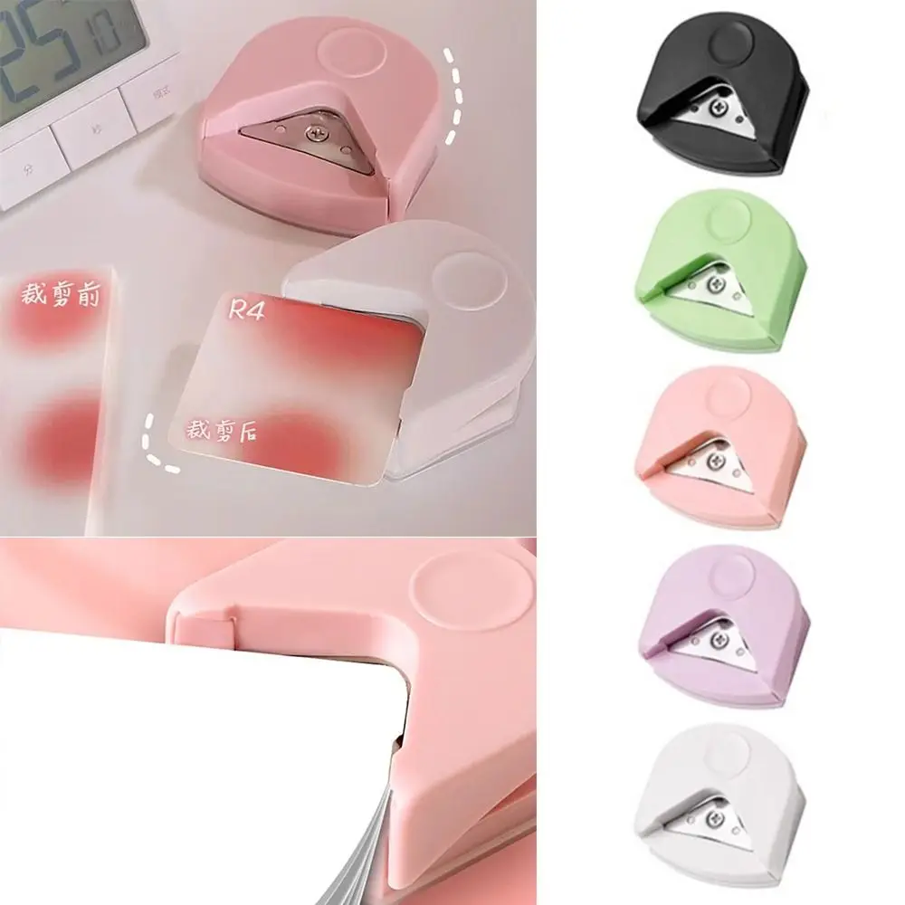 New Portable R4 Corner Rounder Mini Angle Punch Photo Card Rounded Cutter DIY Scrapbook Craft Round Angle Border Trimmer