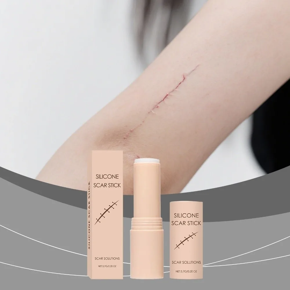 Lightweight Scar Treatment Stick Easy to Apply Hypoallergenic Silicone Sticks Gentle Formula Silicone Scar Stick Face Treatment