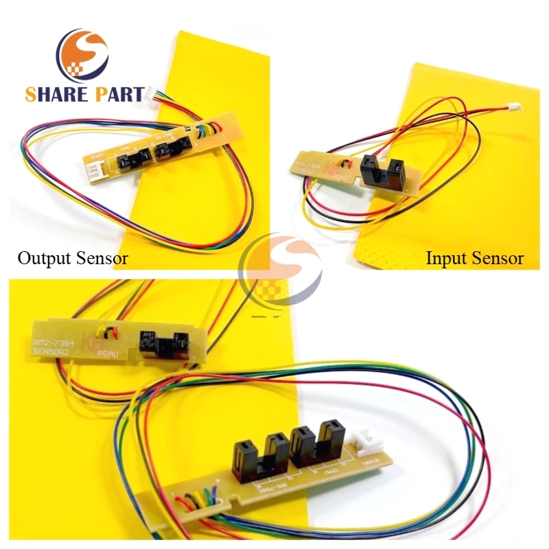 

RM1-7592 RM2-7384 5Pcs Input or Output Sensor with Cable for HP 1106 1108 1213 1136 1216 1217 1218 125 126 127 128 Printer Parts