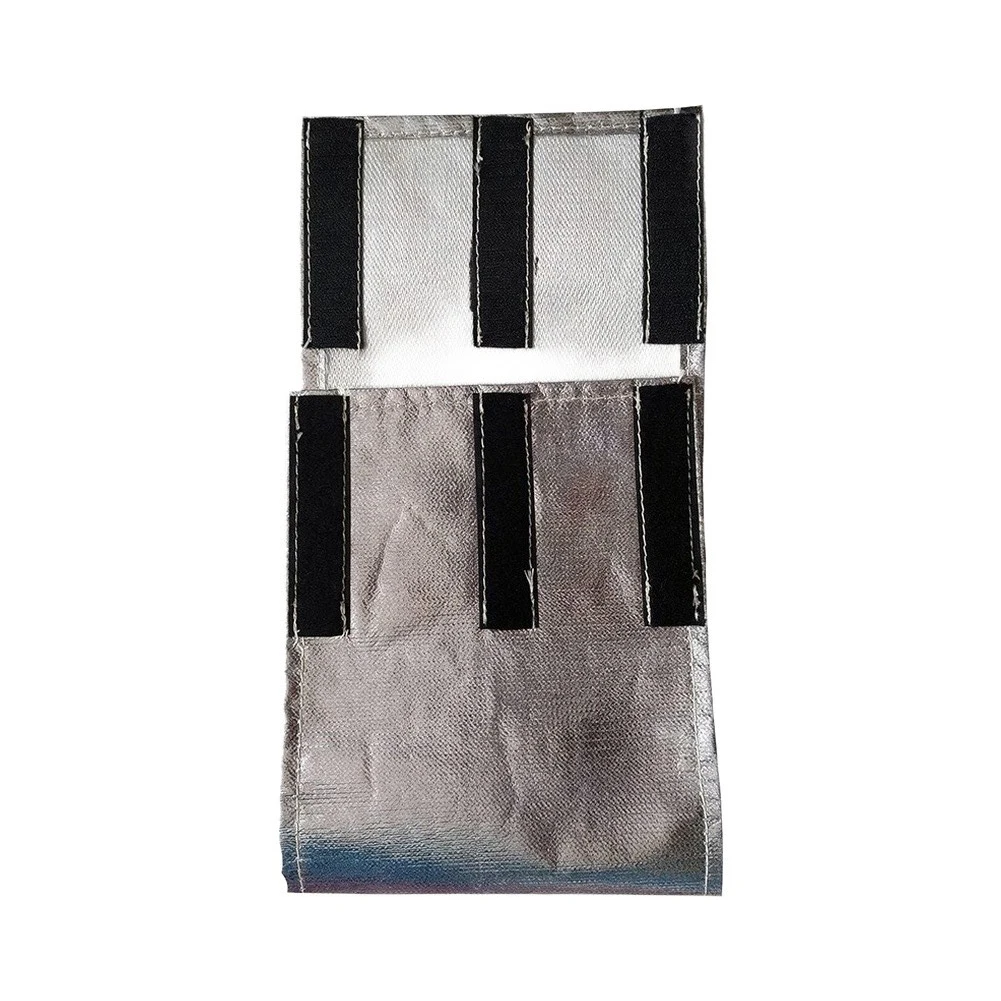 Automotive Starter Heat Shield Wrap 7x24 Inch Self Gripping Thermal Insulation for Cars Trucks Racing Vehicles
