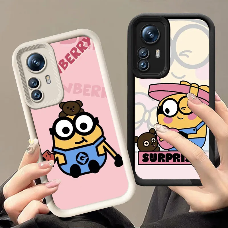 Cartoon M-Minions Phone Case For Xiaomi POCO X3 X4 NFC F3 GT M3 M4 M6 X5 Pro X6 5G C31 C65 F4 F5