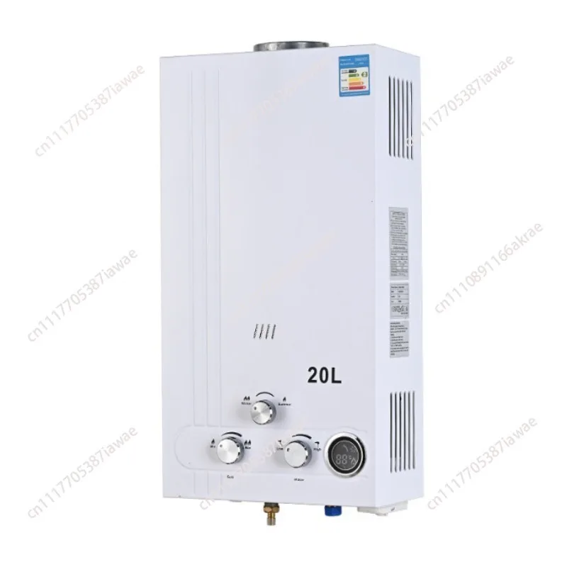 Gas water heater liquefied gas water heater instant hot copper water tank  heater propane