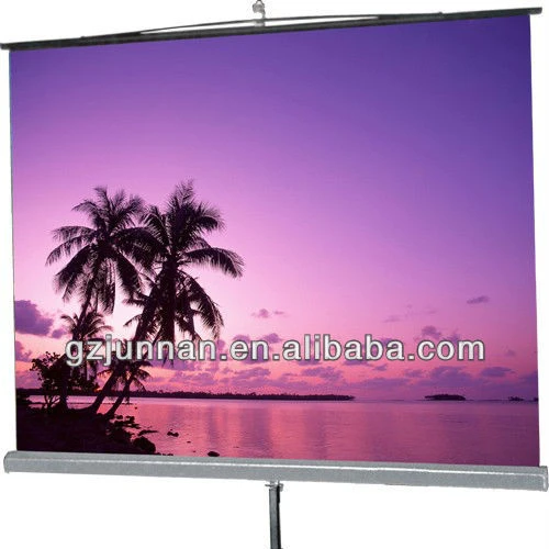 Portable 100inch & 300inch Projector Screen White Soft Material Front And Rear Projection Screen Made Of Durable Plastic