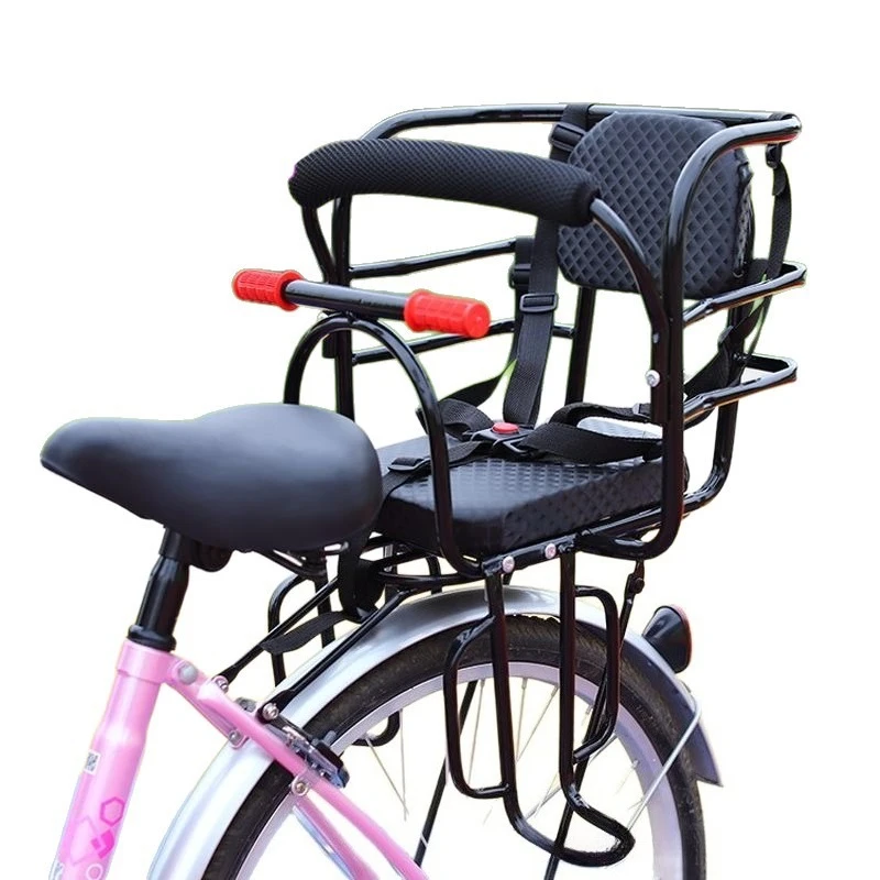 Thickened Bicycle Rear Seat Wider Pedal Electric Vehicle Rear Seat Cushion Comfortable Bike Seat for Men Women