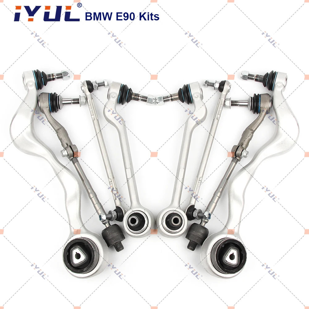 A Pair Front Sway Bar End Stabilizer Link For BMW 1/3 Series E90 E91 E92 E93 E81 E82 E88 X1 E84 Z4 E89 31356765933 3135676593