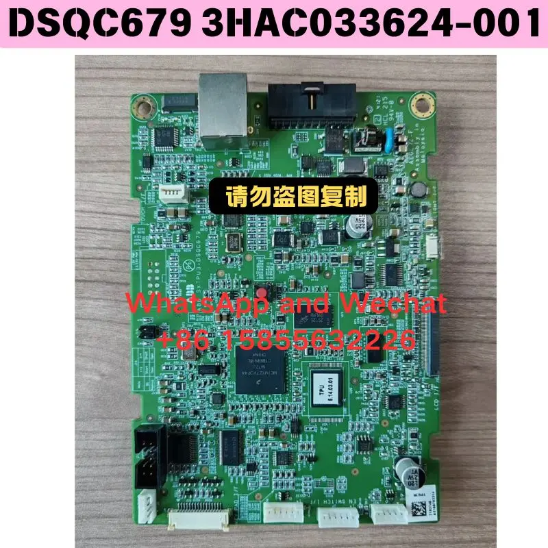 

Used DSQC679 3HAC033624-001 motherboard Functional test OK Quick delivery