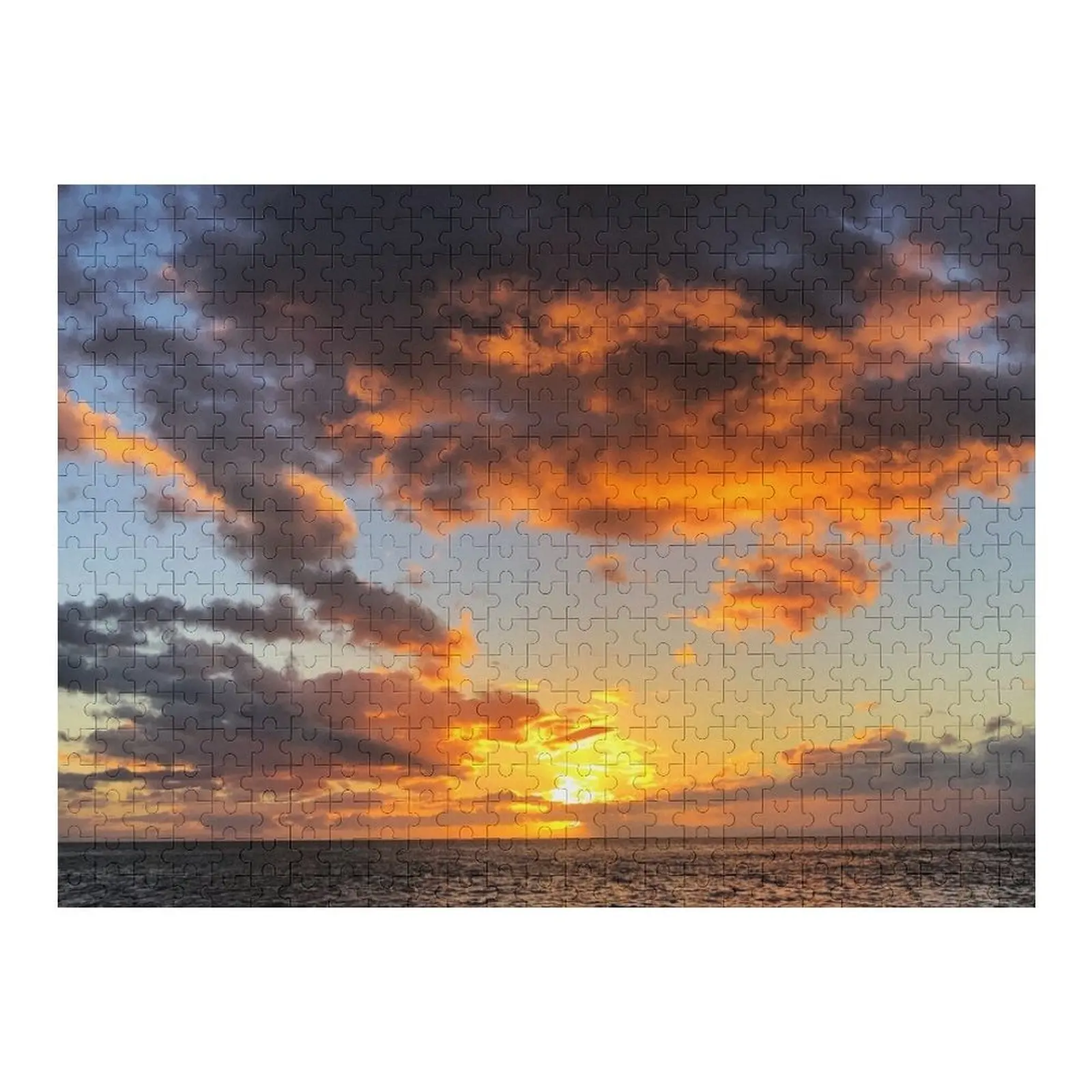 

Summer Sunset In Hawaii Jigsaw Puzzle Wooden Jigsaws For Adults Wooden Adults Puzzle