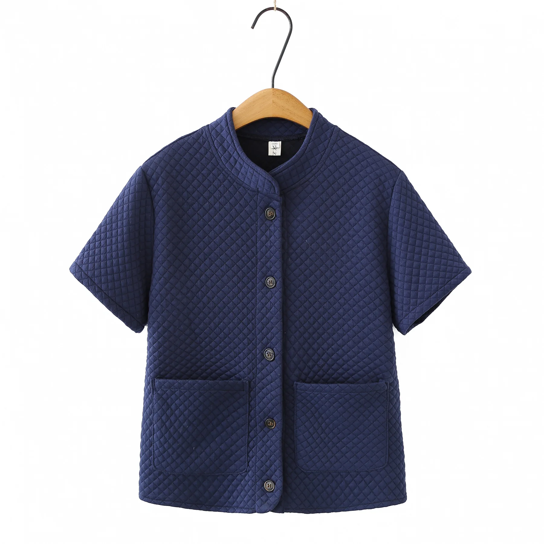 XXXXL Fashion Plus Size Woman Clothing 2026 Spring Vest Short Sleeved Cardigan Retro Coat 669 view 6