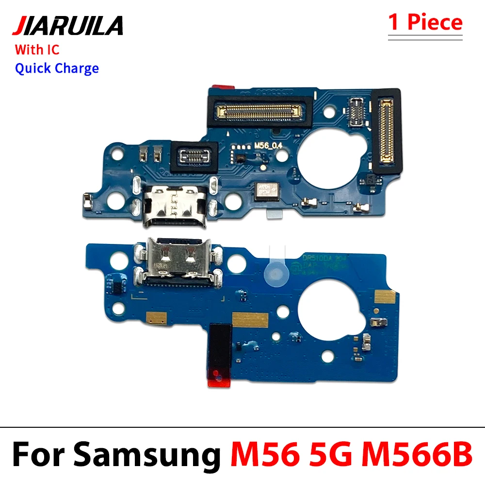 Dock USB Charger Board Port Connector Charging Flex Cable For Samsung M56 5G M566B M54 5G M55 5G M23 5G M52 M526 M35 5G M356B image 2