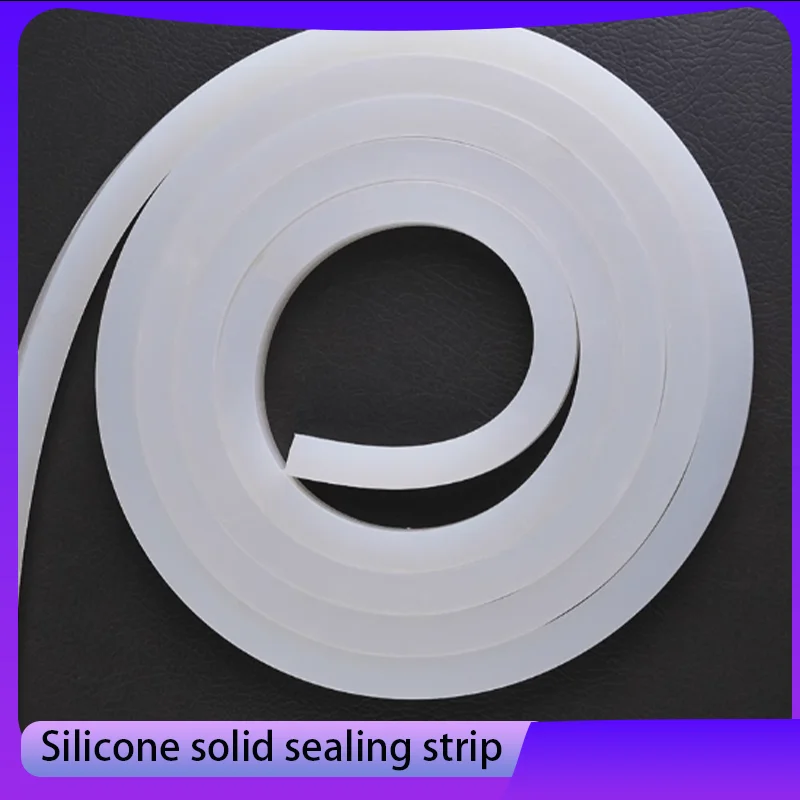 

Silicone solid sealing strip, heat-resistant transparent waterproof sealing strip, anti-collision and anti slip sealing strip