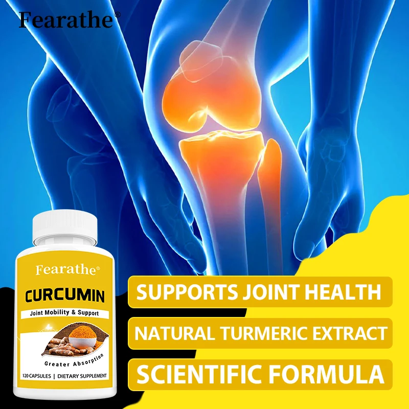 

Curcumin Capsules, Promote Joint Health, Muscle Strength and Endurance, Antioxidant