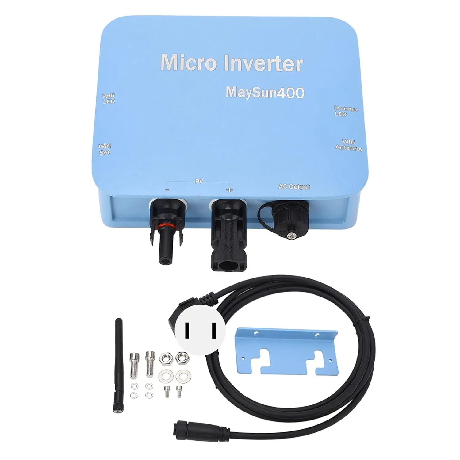 Micro Inverter solare 230V WiFi Solar Grid Tie Inverter MPPT Inverter sinusoidale puro per pannelli solari 410W o 820W
