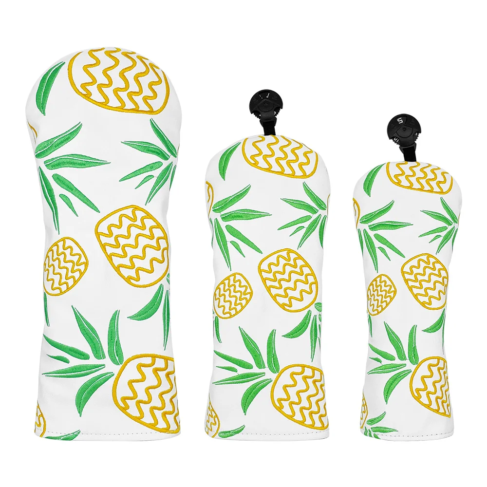 Golf Club Cover, Durable Protective Cover with Embroidery Pattern Design, Golf Accessories, Better Protecting the Golf Club